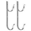 GANCHO DOBLE EN ALUMINIO