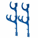 GANCHO TRIPLE EN PLASTICO